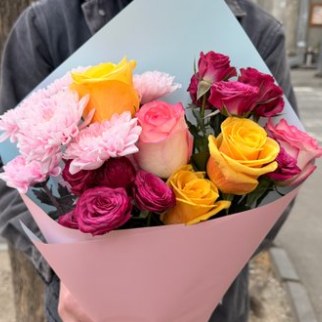 ფერადი ვარდები 06